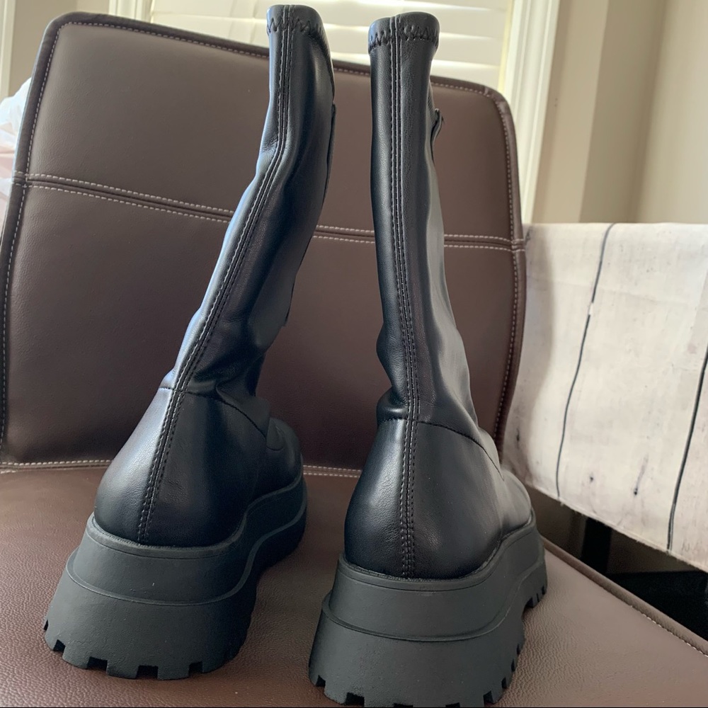 New 💗 Urban outfitters UO Zola Zip Platform Boot - Picture 5 of 5